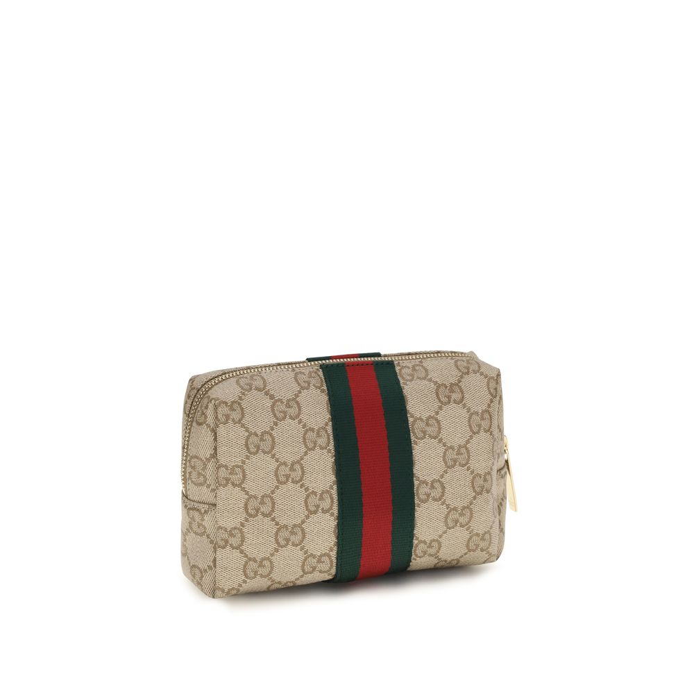 Gucci Beige Cotton Wallet