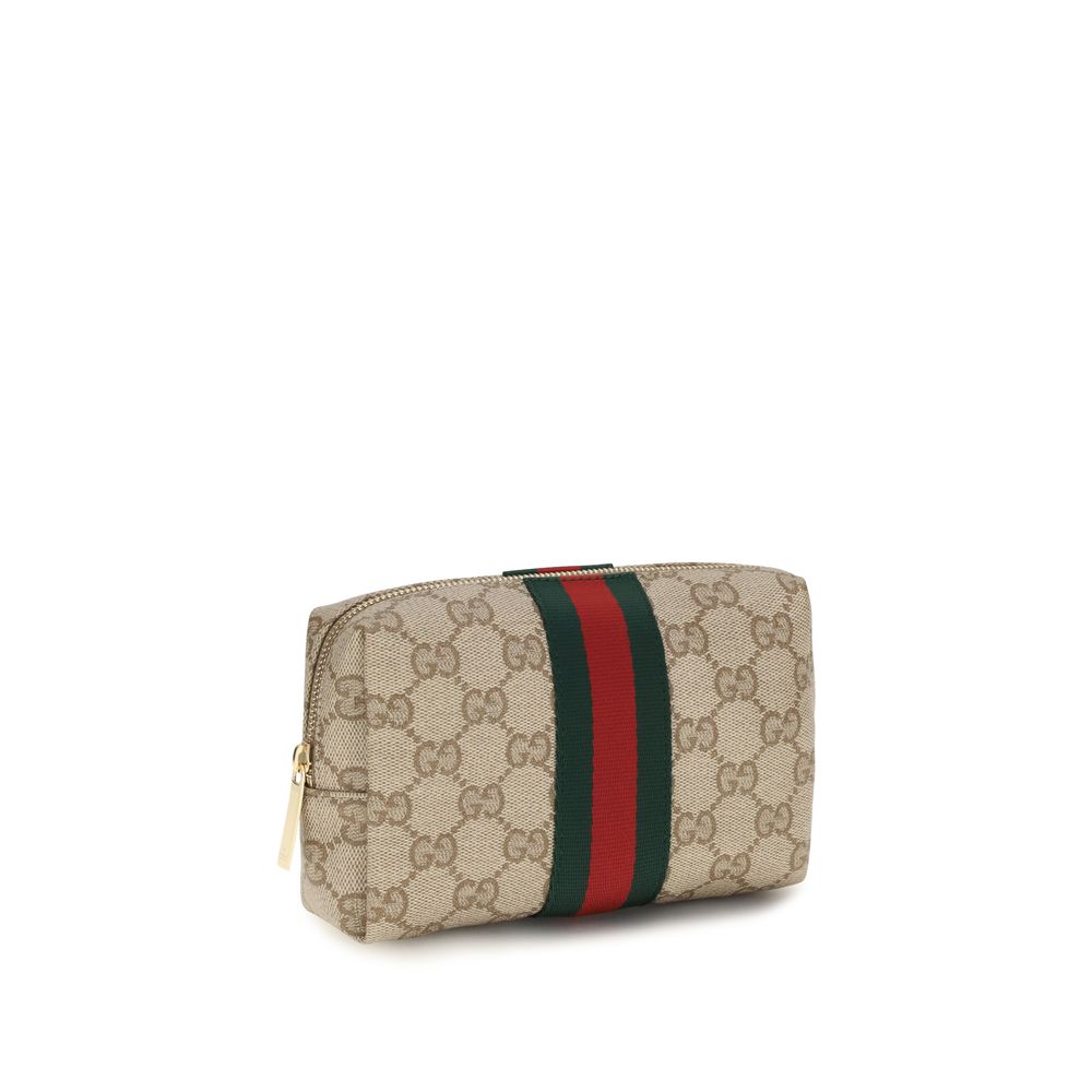 Gucci Beige Cotton Wallet