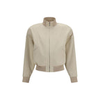 Gucci Beige Cotton Bomber