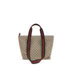 Gucci Beige Polyester Shoulder Bag