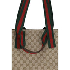 Gucci Beige Polyester Shoulder Bag