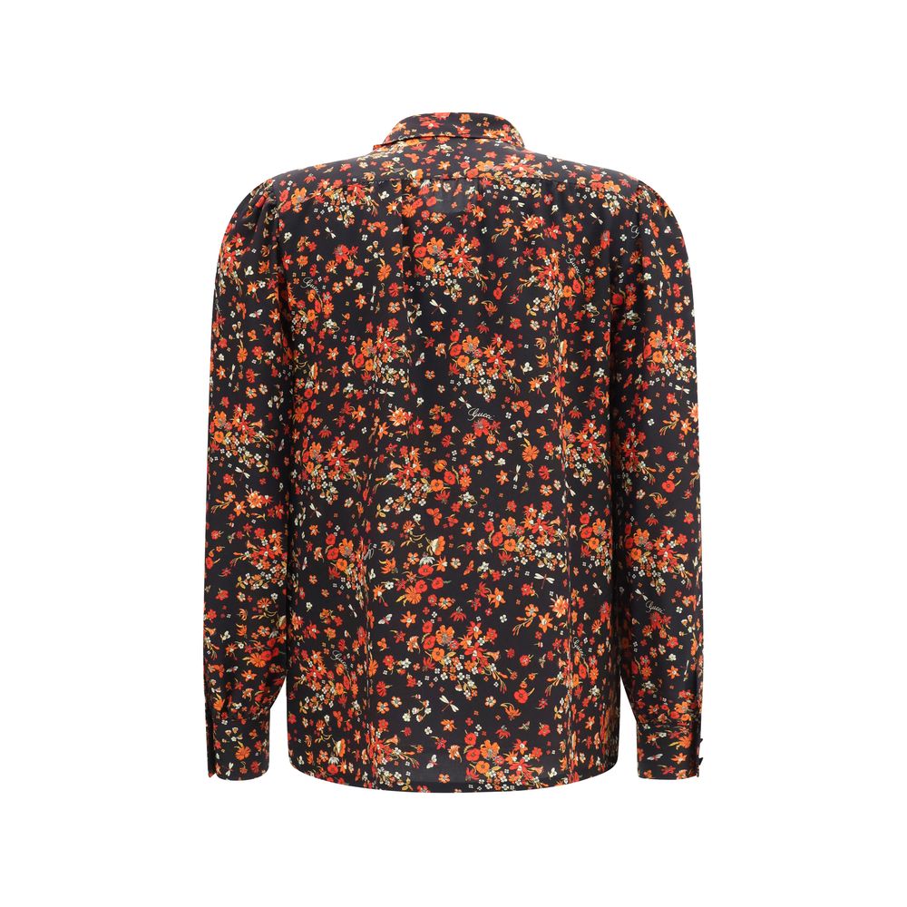 Gucci Multicolor Silk Shirt Gucci
