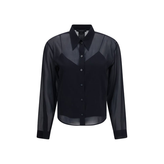 Gucci Black Silk Dress Shirt