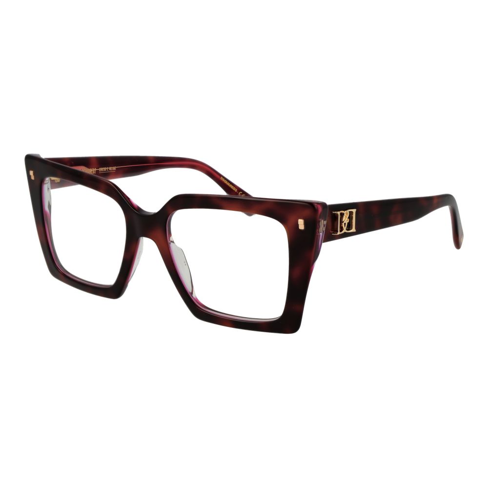 Dsquared² Burgundy Acetate Glasses Frames