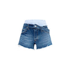 Alexander Wang Blue Cotton Bermuda Shorts Alexander Wang