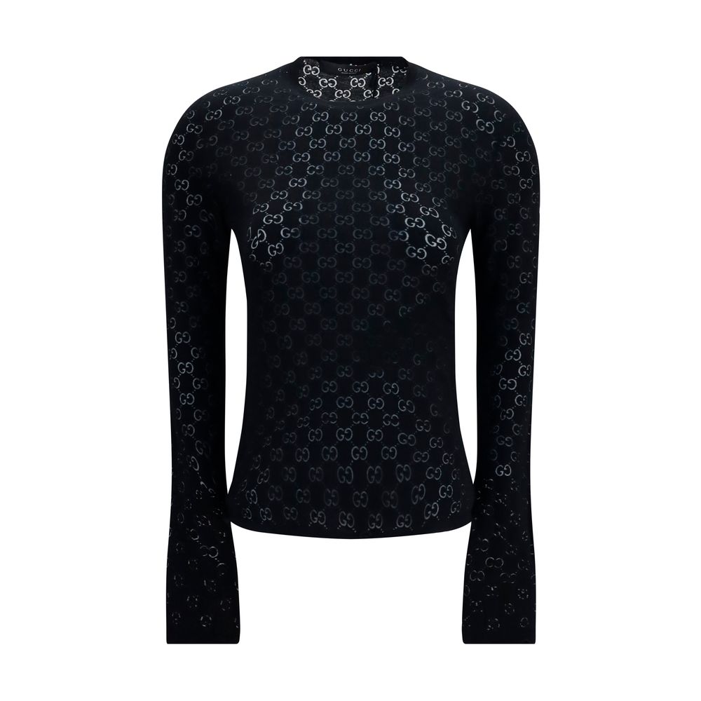 Gucci Black Cotton Sportswear