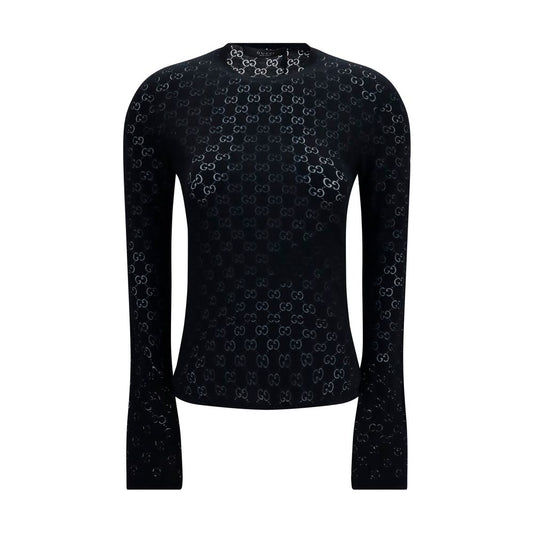 Gucci Black Cotton Sportswear
