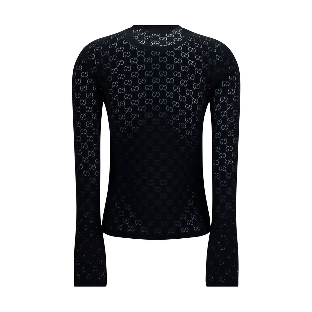 Gucci Black Cotton Sportswear