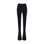 Gucci Black Viscose Flared Pants