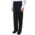 Prada Blue Wool Dress Pants