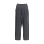Brunello Cucinelli Gray Cashmere Casual Pants