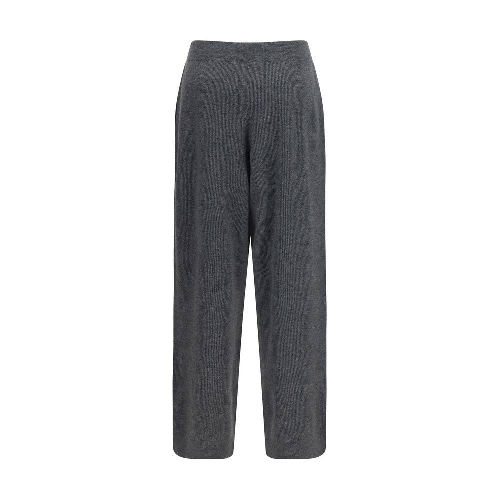 Brunello Cucinelli Gray Cashmere Casual Pants