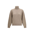Brunello Cucinelli Brown Cashmere Turtleneck Brunello Cucinelli