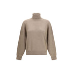 Brunello Cucinelli Brown Cashmere Turtleneck Brunello Cucinelli