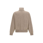 Brunello Cucinelli Brown Cashmere Turtleneck Brunello Cucinelli