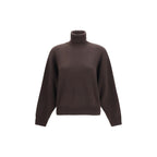 Brunello Cucinelli Brown Cashmere Turtleneck Brunello Cucinelli