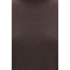 Brunello Cucinelli Brown Cashmere Turtleneck Brunello Cucinelli