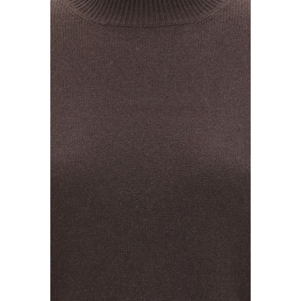 Brunello Cucinelli Brown Cashmere Turtleneck Brunello Cucinelli