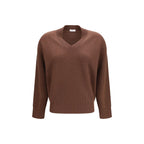 Brunello Cucinelli Brown Cashmere Sweater