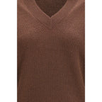Brunello Cucinelli Brown Cashmere Sweater