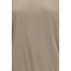Brunello Cucinelli Beige Cashmere T-Shirt