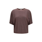 Brunello Cucinelli Purple Cashmere Sweatshirt