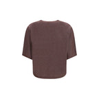 Brunello Cucinelli Purple Cashmere Sweatshirt