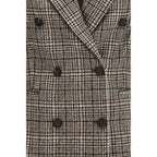 Brunello Cucinelli Multicolor Alpaca Vicugna Pacos Jacket