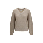 Brunello Cucinelli Beige Cashmere Sweatshirt