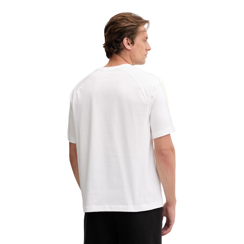 Calvin Klein Sport White Cotton T-Shirt Calvin Klein Sport