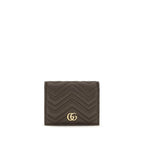 Gucci Brown Lamb Ovis Aries Aries Wallet Gucci