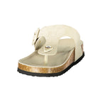 Laura Biagiotti Bianco Poliuretano Donna Ciabatta for Effortless Elegance Laura Biagiotti