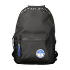 North Sails Nero polyester men's backpack featuring a versatile design, with adjustable straps and multiple storage compartments.