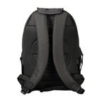North Sails Nero polyester men's backpack with versatile design, featuring multiple compartments and adjustable straps.