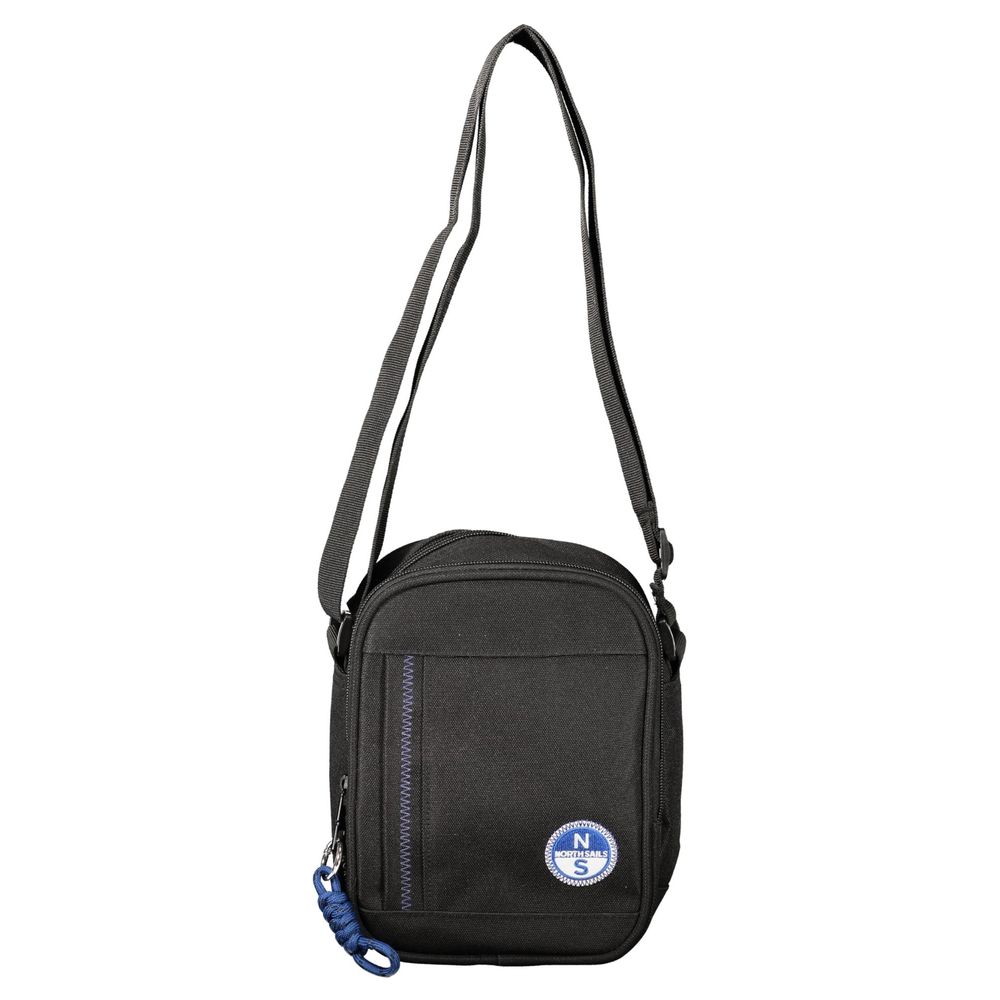 North Sails Black Polyester Shoulder Bag North Sails