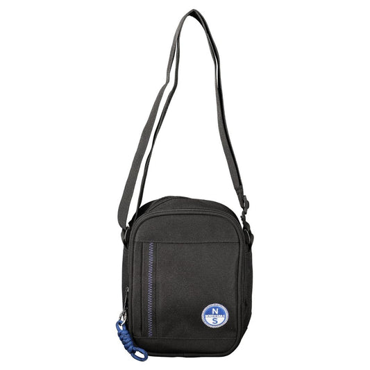 North Sails Black Polyester Men's Shoulder Bag North Sails