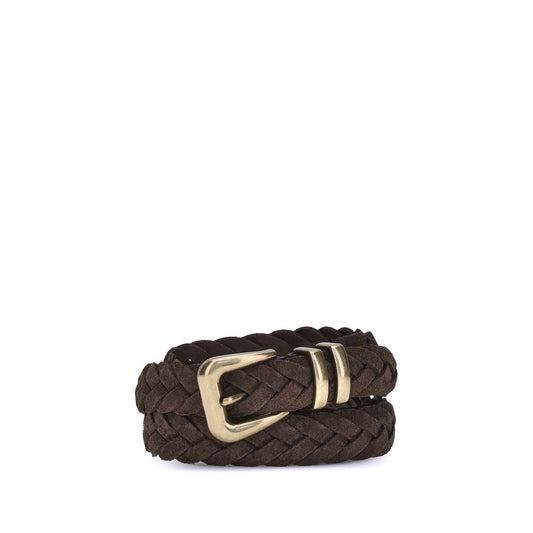Brunello Cucinelli Brown Calf Leather Bos Taurus Belt Brunello Cucinelli