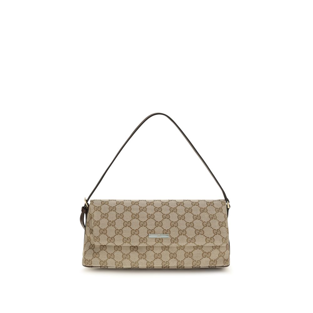 Gucci Brown Polyester Handbag Gucci