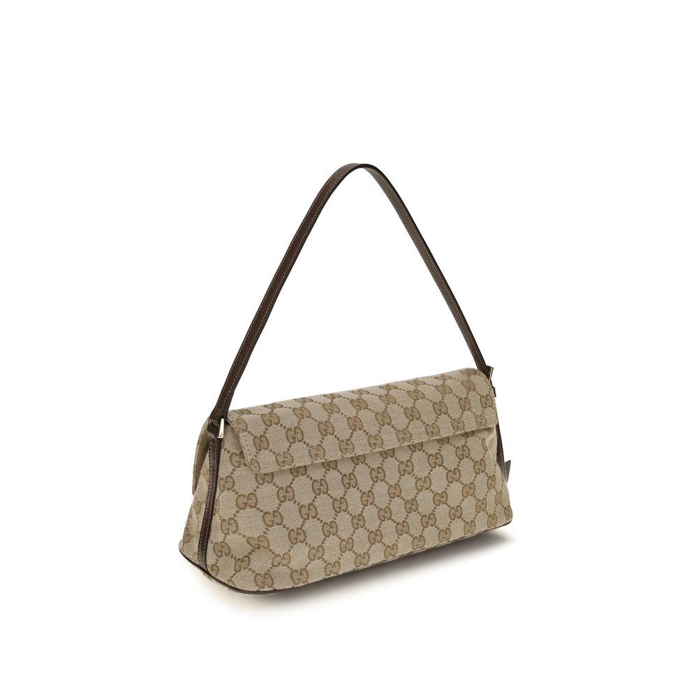 Gucci Brown Polyester Handbag Gucci