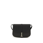 Tom Ford Black Calf Leather Bos Taurus Shoulder Bag