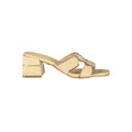 Laura Biagiotti Beige Polyurethane Women's Sandal Laura Biagiotti
