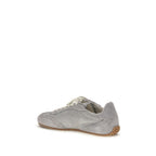 Axel Arigato Gray Calf Leather Bos Taurus Low Top Sneakers