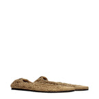 Isabel Marant Gold Fabric Ballet Flats Isabel Marant