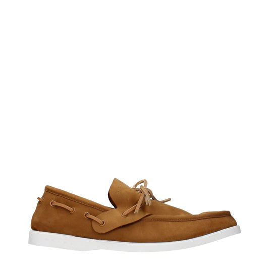 Marni Brown Leather Slip-On Loafers Marni