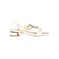 Laura Biagiotti White Polyurethane Women's Sandal Laura Biagiotti