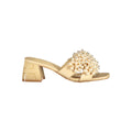 Laura Biagiotti Beige Polyurethane Women's Sandal Laura Biagiotti
