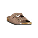 Laura Biagiotti Brown Polyurethane Women's Sandal Laura Biagiotti