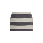 Miu Miu Multicolor Cotton Mini Skirt