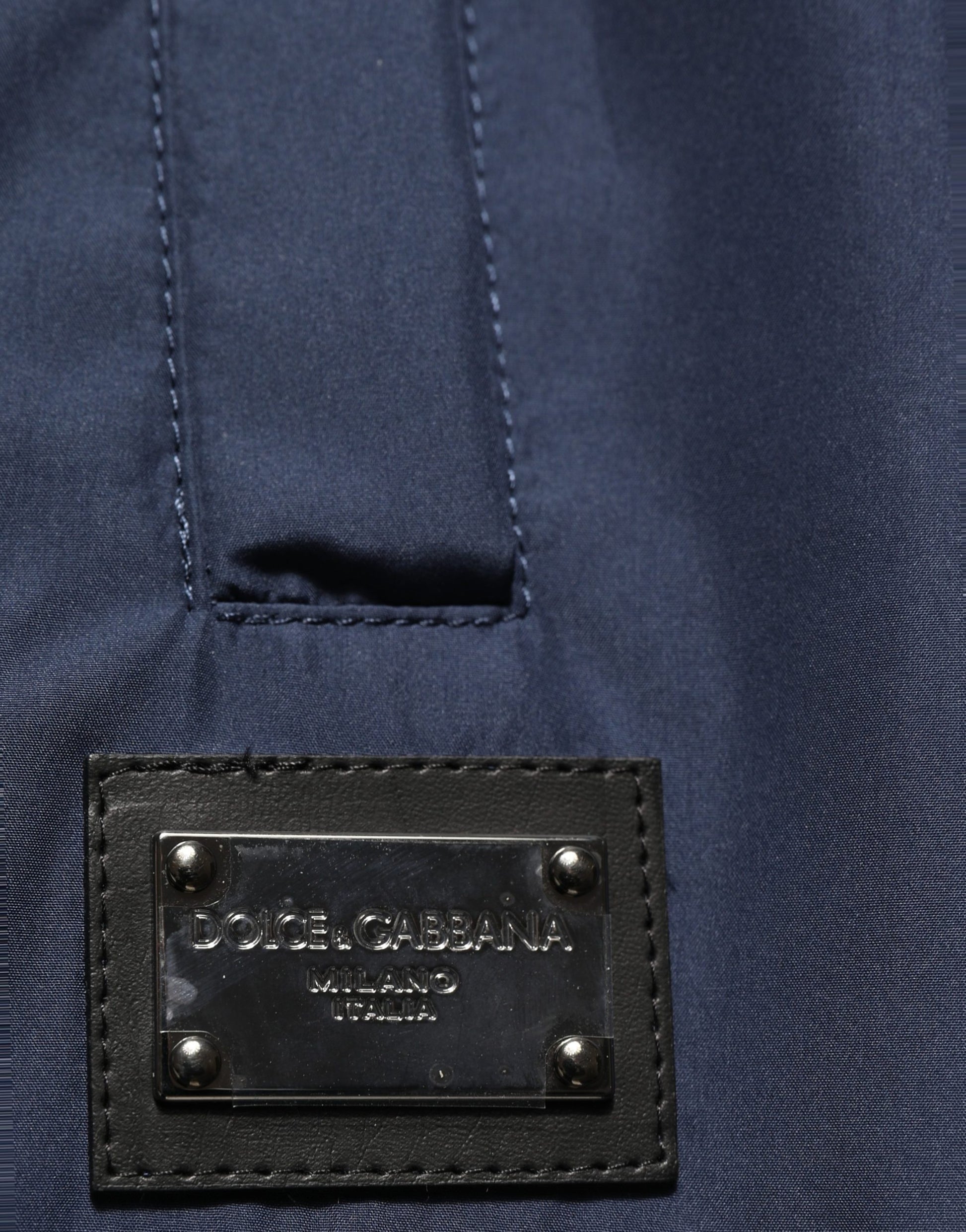 Dolce & Gabbana Dark Blue Polyester Jogger Sweatpants Pants Dolce & Gabbana