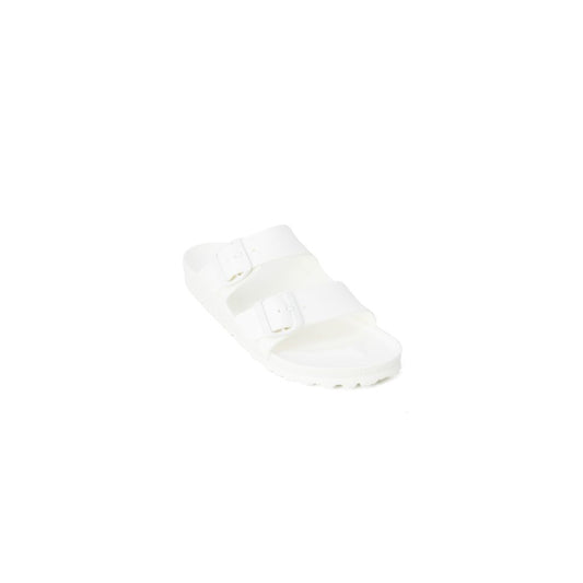 Birkenstock White Plastic Flat Sandals Birkenstock